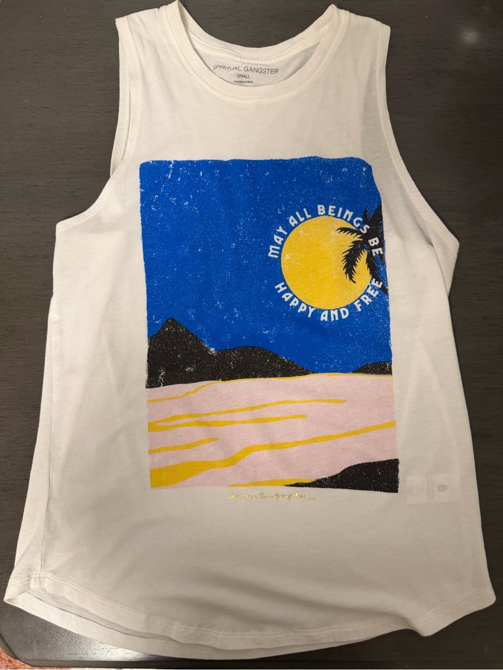 Spiritual Gangster May All Beings Be Happy and Free Tank